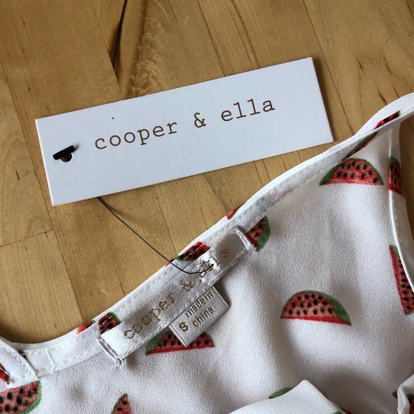 Cooper And Ella Watermelon Top Size Small NWT - Picture 4 of 6